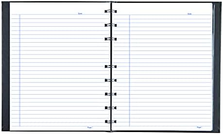 Blueline Notepro Composition Notebook, Black, 9.25 x 7.25 inches, 192 Ruled Pages (A9C.81) - (Pack of 5)