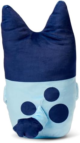 Northwest Bluey Cloud Hugger Pillow – Ultra-Soft Plush Character – Officially Licensed Bluey Collectible – Lightweight Travel Pillow for Home, Office, or On-the-Go Comfort – 11.5 Inches