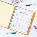 Avery 8-Tab Binder Dividers for School,Medical Office Supply,or Home Organization,Insertable Multicolor Big Tabs,Sets (11111),(Pack of 48)