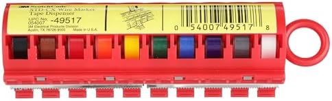 3M ScotchCode Wire Marker Tape Dispenser STD-CX with Tape