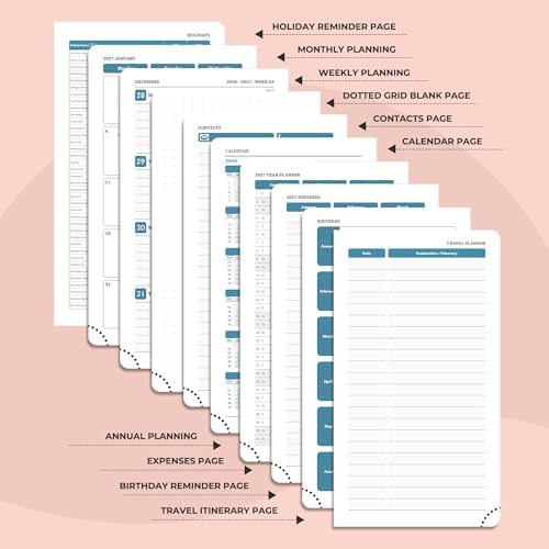 Planner 2026-2027 Daily Daily Weekly and Monthly,6.5"x3.75"