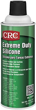 CRC Extreme Duty Silicone Lubricant 03030 – [Pack of 12] 10 Wt Oz., Premium Grade Silicone Aerosol for High Temperature Applications