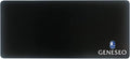 State University of New York at Geneseo Classic Cloth Desk Mat, Durable Office Supplies, Non-Slip Base, Responsive Desk Pad with Smooth Cloth Surface, Black