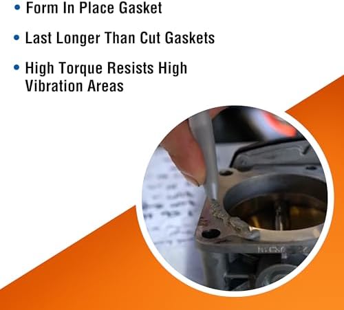 Permatex 82194 Ultra Grey Rigid High-Torque RTV Silicone Gasket Maker, 3.0 oz.