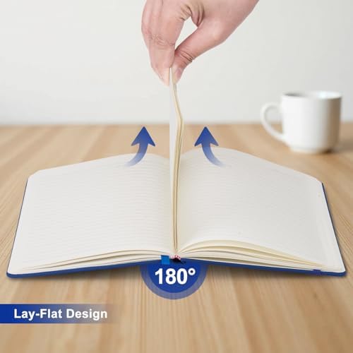 ViVin A5 Hardcover Lined Notebook,192 pg College Ruled 5.5x8.3