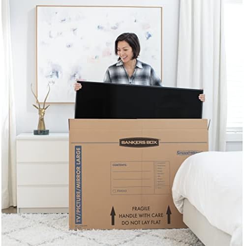 Bankers Box 4-Pack Medium TV/Picture/Mirror Moving Boxes