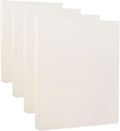 JAM PAPER Strathmore 88lb Cardstock - 8.5 x 11 Coverstock - 237 gsm - Natural White Laid - 25% cotton - 50 Sheets/Pack (Pack of 4)