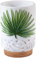 Avanti Linens - Tumbler, Countertop Organizer, Tropical Inspired Home Decor (Viva Palm Collection)