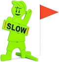 GoSports Kids at Play Safety Sign for Street- High Visibility Slow Down Sign for Neighborhoods with Flag