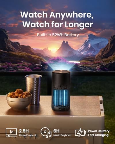 NEBULA Capsule 3 Laser Outdoor Portable Mini Smart TV Projector