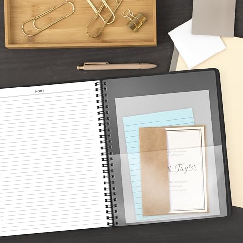 AT-A-GLANCE 2027 Appointment Book Planner, Weekly, 13-Month Jan-Jan, 7" x 8.75", Quarter-Hourly, Black (709510527)