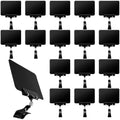30Pack Mini Chalkboard Signs with Rotatable Clip, Double Head Sale Signs for Retail Store Plastic Merchandise Sign Display Clip Holder for Food, Store Signs Displays