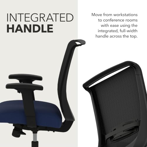 HON Convergence Ergonomic Office Chair, Office Desk Computer Chair, Indigo