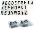 Acrylic Letter Card for VIP Bottle Service, 52 PCS