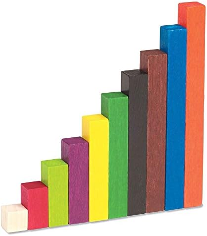 Learning Resources Wooden Cuisenaire Rods Small Group Set