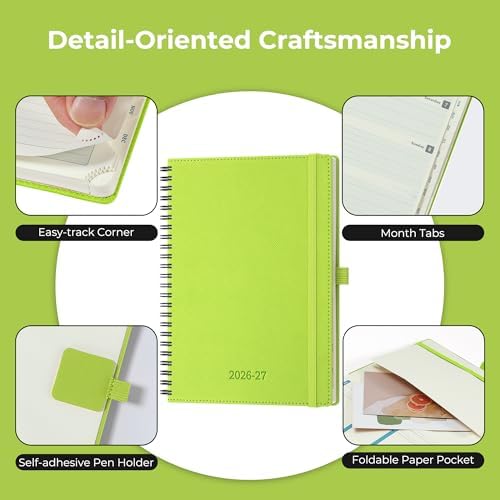 Planner 2026-2027 Daily Daily Weekly and Monthly,8.5"x6.5"