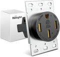 Nilight 50AMP RV Power Outlet 125/250V ETL Listed NEMA 14-50R