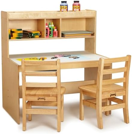 Jonti-Craft Dual Writing Desk,Gold