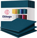 Acoustic Panels 12-Pack Soundproof Wall Panels 12"X12"X0.4" Sound Panels High Density Sound Dampening Panels - [Ocean Turquoise Square]