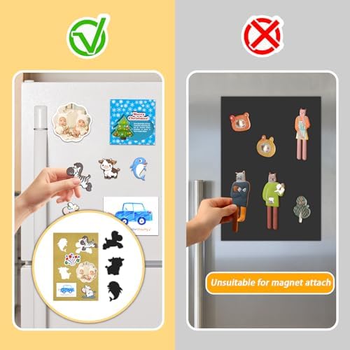 Towjug Self-Adhesive Magnetic Sheets 6 x 8, 24 Pack