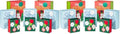 Hallmark Holiday Gift Bag Assortment (8 Gift Bags: 3 Small 6", 3 Medium 9", 2 Large 13") Red, Green and Blue Ornaments, Let It Snow, Happy Holidays with Snowman and Christmas Trees (Pack of 2)