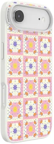 PopSockets iPhone 17 Air Phone Case with MagSafe- Desert Crochet | Magnetic, Wireless Charging, Camera & Drop Protection, Western, Boho, Aesthetic, iPad, Removable, Popper