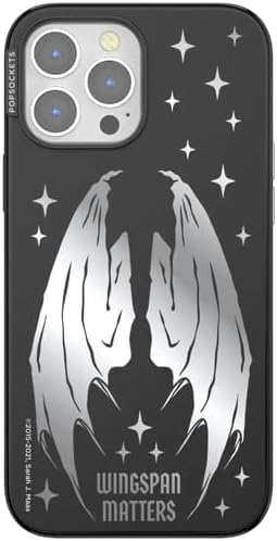 PopSockets iPhone 13 Pro Max Phone Case w/MagSafe- Wingspan | Magnetic, Wireless Charging, Camera & Drop Protection, Bookish, Acotar, Throne, Glass, Sarah