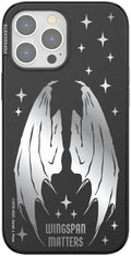 PopSockets iPhone 13 Pro Max Phone Case w/MagSafe- Wingspan | Magnetic, Wireless Charging, Camera & Drop Protection, Bookish, Acotar, Throne, Glass, Sarah