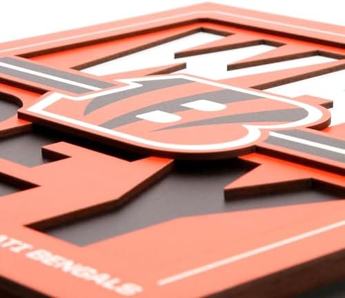YouTheFan NFL Cincinnati Bengals Slogan Series 3D Wall Art