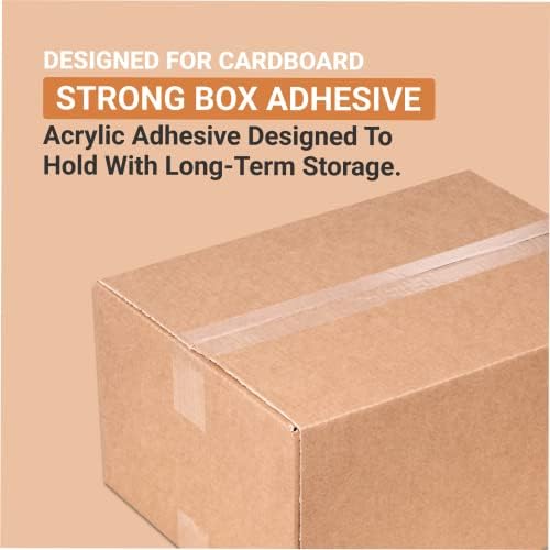 Aviditi Tape Logic 2 Inch x 55 Yards 2.6 Mil Clear, Heavy Duty Acrylic Packing Tape, 12 Pack, Perfect for Packing, Shipping, Moving, Home and Office