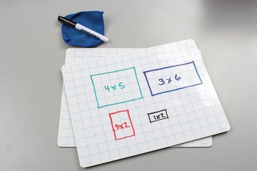 Teacher Created Resources Math Grid Dry Erase Boards (TCR77253)
