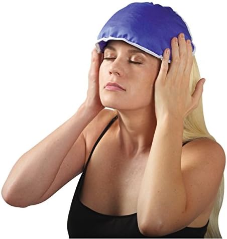 Thermi Paq Reusable Heat Pad for Back Pain - Moist Heat Lower Back Pain Relief Wrap, Shoulder Pain, Neck Pain, Ankle, Knee and Hip Pain Relief,Blue,1 Count (Pack of 1)