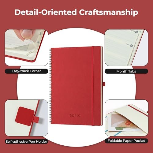 Planner 2026-2027 Daily Daily Weekly and Monthly,11.5"x8.5"