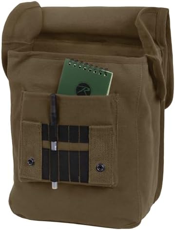 Rothco Canvas Map Case Shoulder Bag with Organizer Pocket