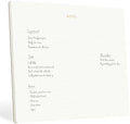 Pinesman Desk Notepad, Dotted, Gold Foil, 50 Tear-Off Sheets, 9.8 x 7.9 in