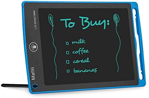 mafiti 10 Pack LCD Writing Tablet 8.5 Inch Electronic Drawing Pads for Kids Portable Ewriter Doodle Board Blue