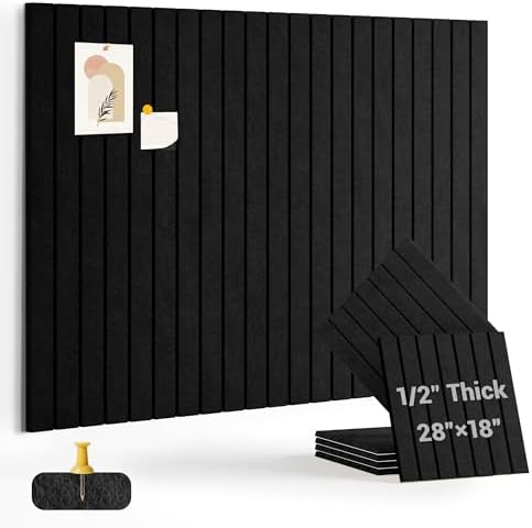 Felt Bulletin Board Tiles 1/2" Thick