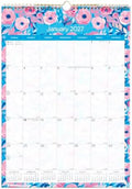 Blueline® 2027 Colorful Monthly Wall Calendar, 12 Months, January to December, Gold Twin-Wire Binding, 12" x 17", Floral (C173128)