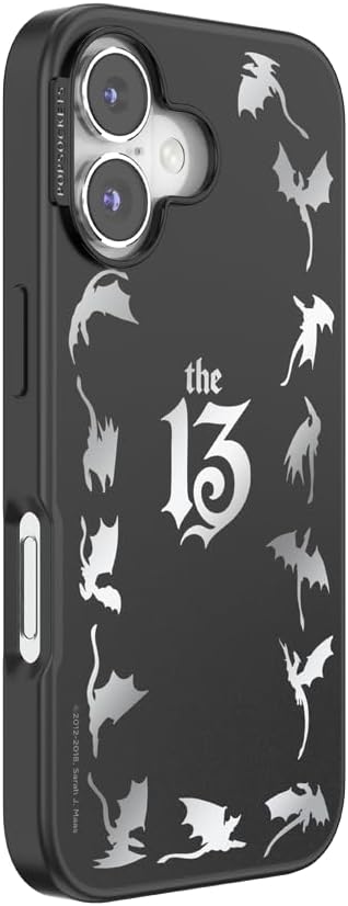 PopSockets iPhone 16 Phone Case with MagSafe, Wireless Charging Compatible, Dragon - The 13