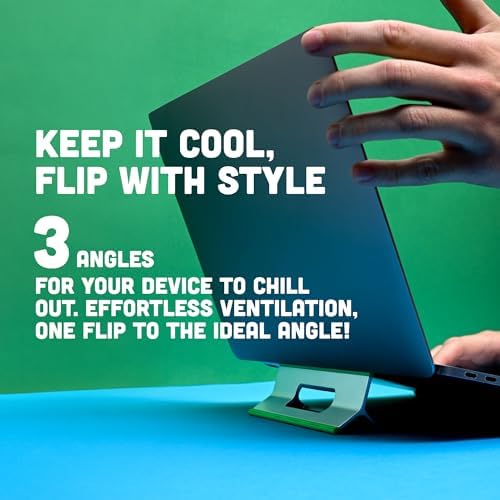 Steepy Portable Laptop Stand for Desk – Adjustable Height & Laptop Holder