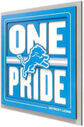 YouTheFan NFL Detroit Lions Slogan Series 3D Wall Art