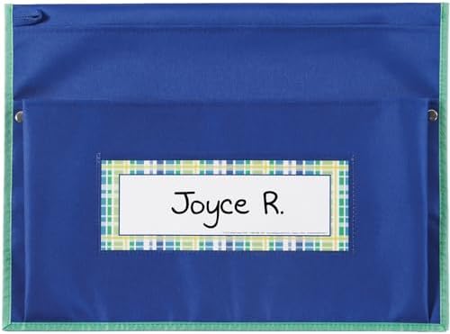 Really Good Stuff Store More Dual Storage Deep-Pocket Chair Pockets, 6-Pack