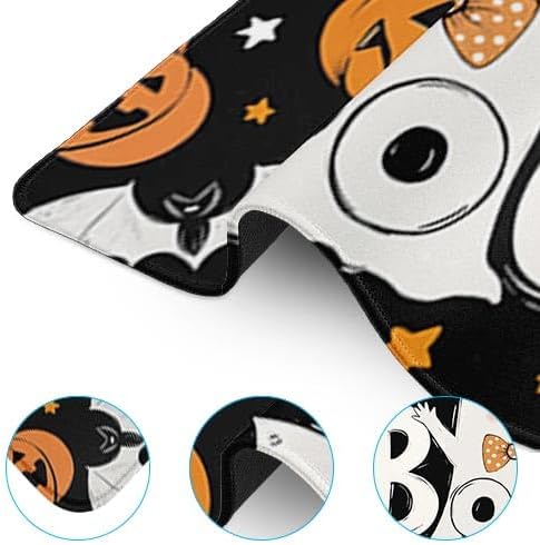 Britimes Large Mouse Pad, Mouse Pad, 31.5 x 15.7 Inch, Halloween Spooky