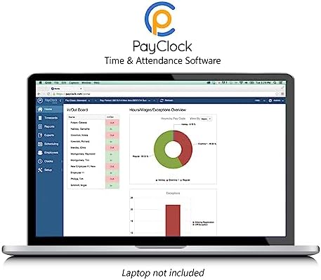 Lathem Touch-Free Wi-Fi Time Clock System (PCEXPRESS)