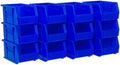 Akro-Mils 30237 AkroBins Plastic Storage Bins, 9"x6"x5", Blue, 12-Pack