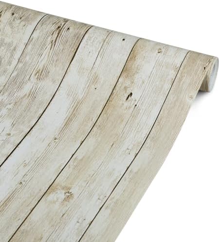 Shiplap Peel and Stick Wallpaper Contact Paper for Bulletin Board Classroom