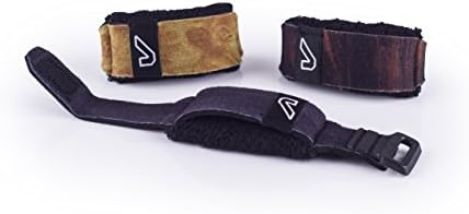 Gruv Gear Fret Wrap & Guitar Mute, Fretwrap for Acoustic, Electric & Bass | String Dampener Recording, Tapping & Practice Accessory (3 Pack, Medium Wood Prints, Fits 5 String Bass, 7 String Guitar)