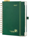 POPRUN 2027 Daily Planner One Page Per Day, 5.75" x 8.5" Calendar Book
