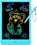 PINKCAT LCD Writing Tablet, Doodle Board Toys Gifts for 3-8 Year Old Girls Boys, 10 Inch Mess Free Coloring Books, Drawing Pad for Kids, Gifts for Toddler Christmas Stocking Stuffers Travel, Blue