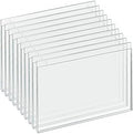 Azar Displays 162717 11-Inch Width by 7-Inch Height Wall U-Frame with Pre-Cut Hanging Holes, 10-Pack